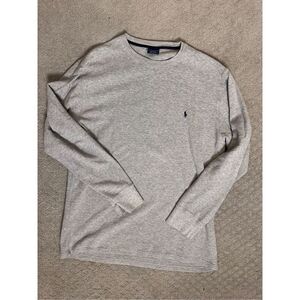 Polo Ralph Lauren 2XL Gray Thermal Long Sleeve Shirt